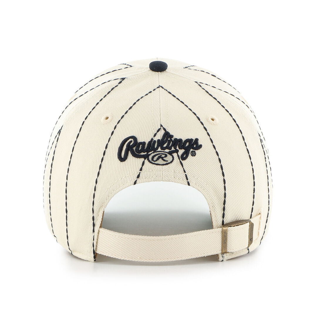 Washington Nationals Rawlings '47 Brand Pinstripe Clean Up Hat - Image 4