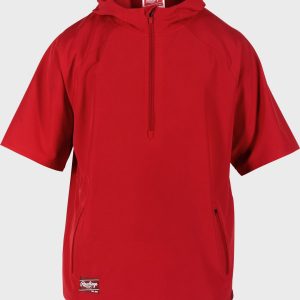 Rawlings ColorSync Short Sleeve Hooded Cage Jacket