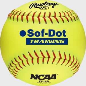 Rawlings 12-Inch NCAA Soft Poly-Core Fastpitch Training Ball Dozen