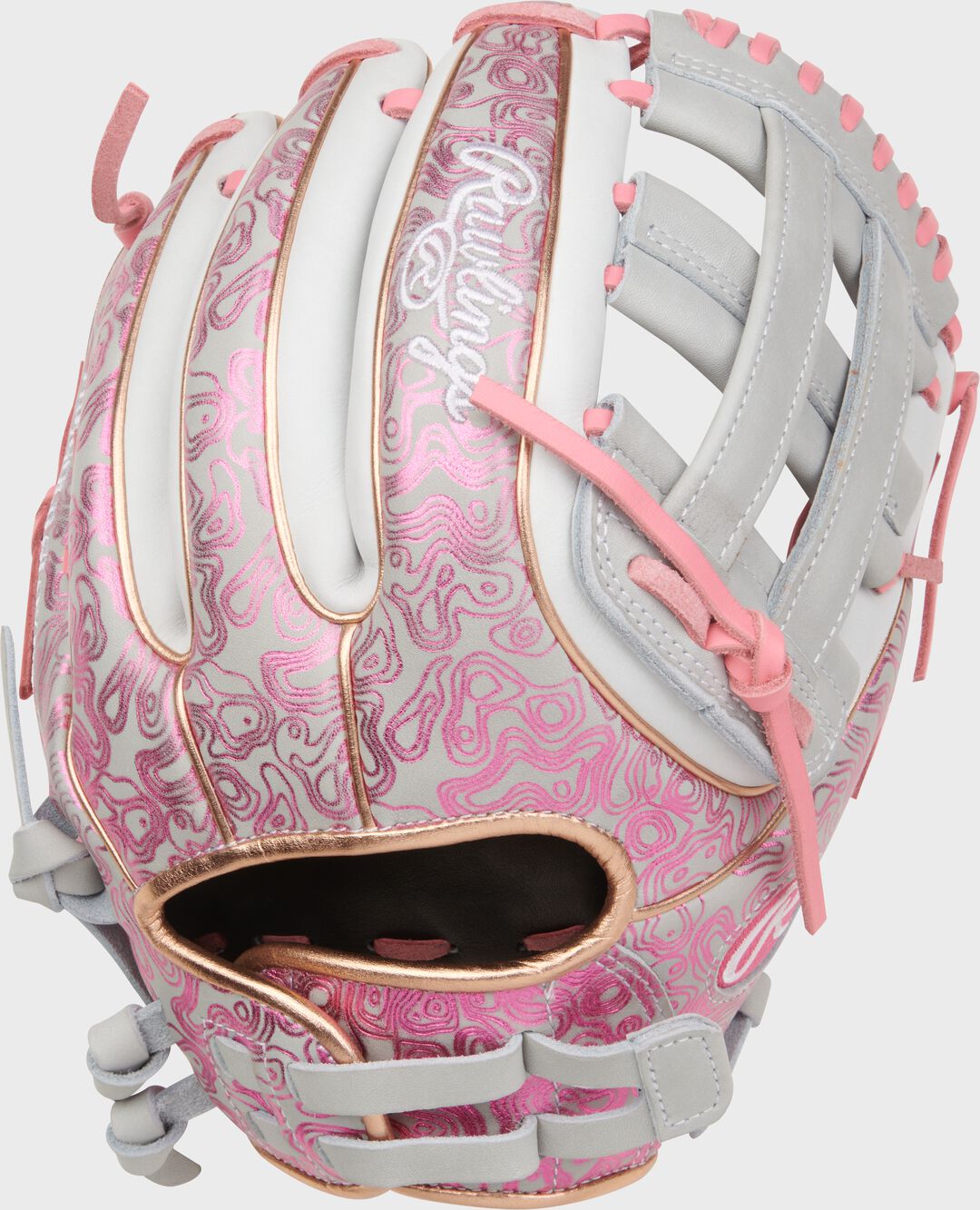 Heart of the Hide 11.75-inch Foil Print Fastpitch Softball Glove Right Hand Throw - Image 3