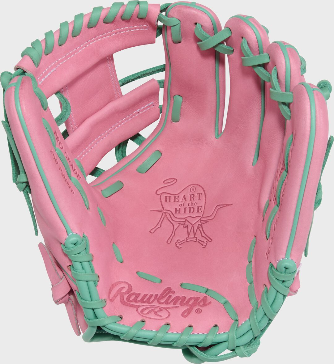 11.5" Heart of the Hide ContoUR Fit Pink Infield Glove Right Hand Throw - Image 4