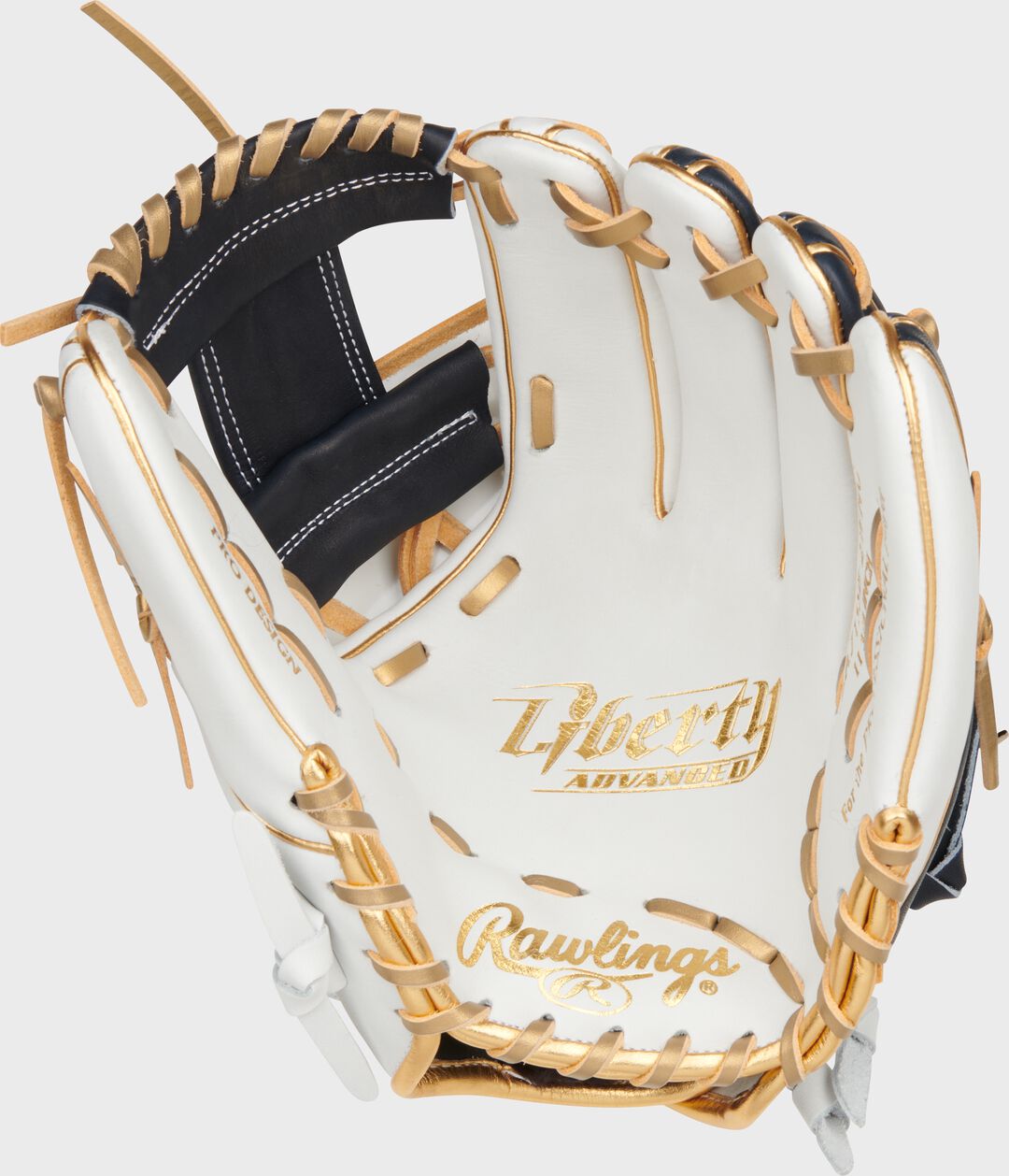 Liberty Advanced Color Series 11.75 in Infield Glove White/Navy - Image 4