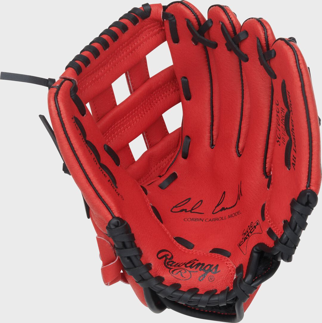 Sure Catch 10.5-Inch Corbin Carroll Signature Youth Glove Right Hand Throw - Image 4
