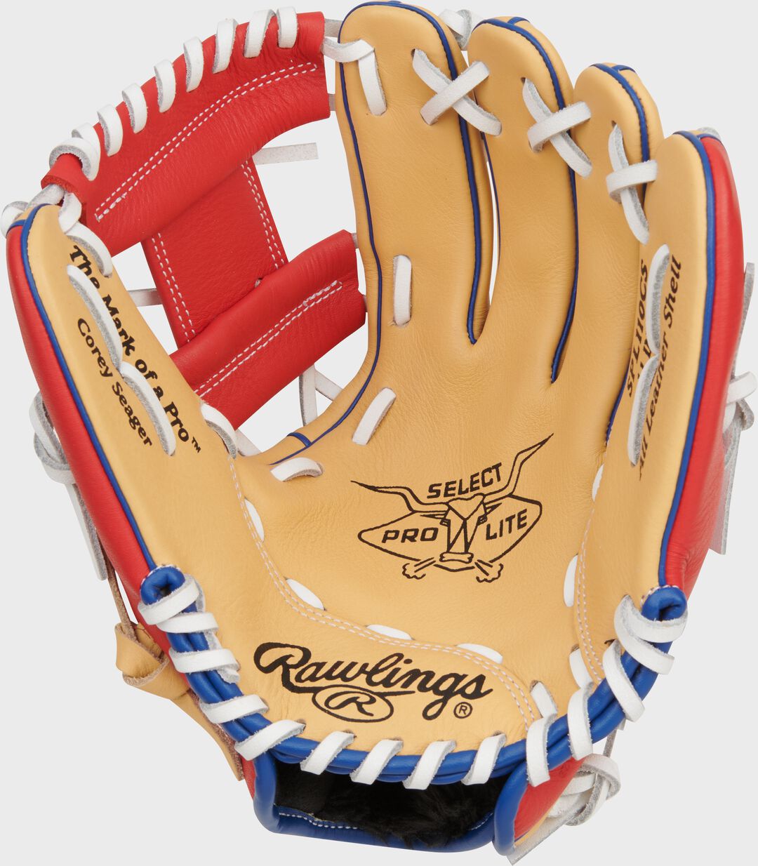 Select Pro Lite Corey Seager 11" Youth Glove Right Hand Throw - Image 4