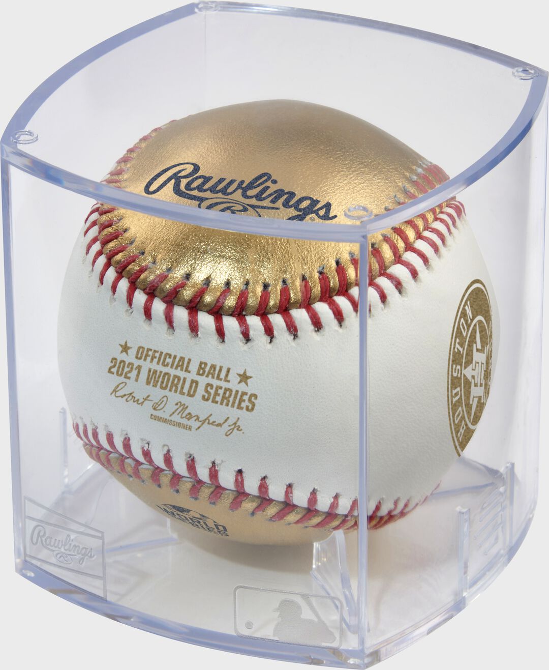 MLB 2021 Gold World Series Dueling Baseball - Image 5