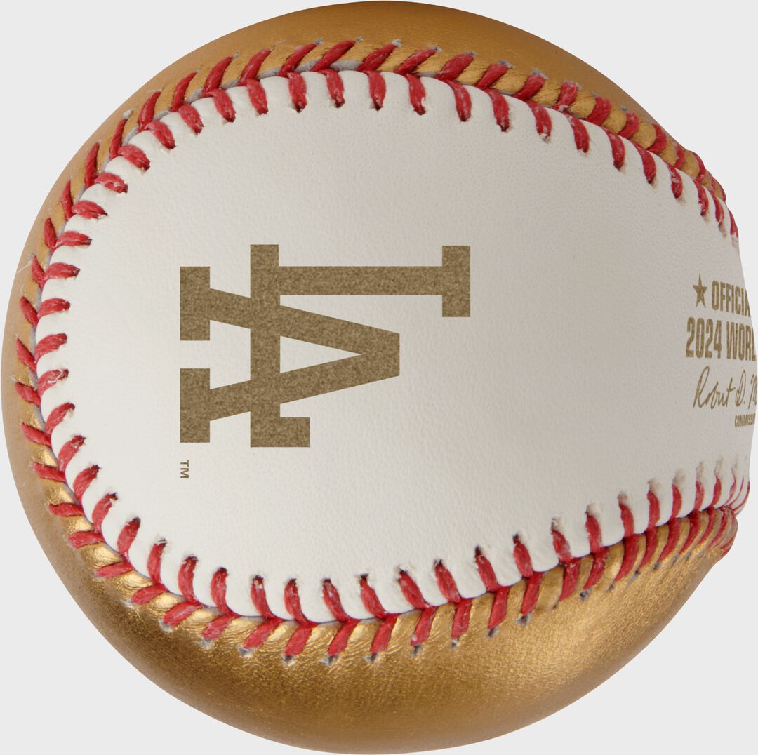 MLB 2024 Gold World Series Dueling Baseball - Image 3